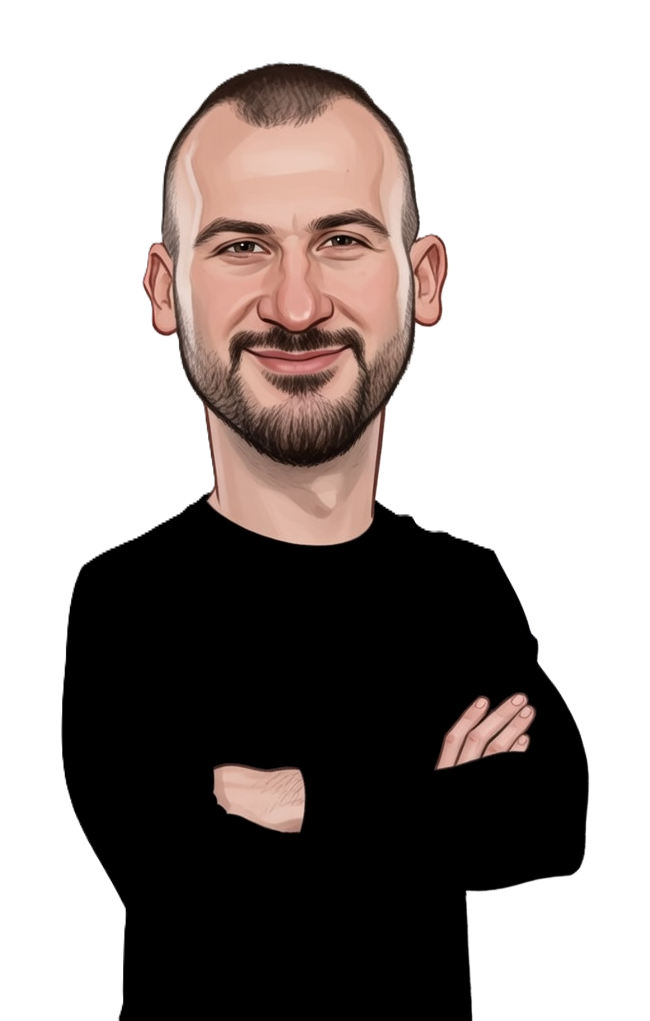 Alexander Kazakis caricature
