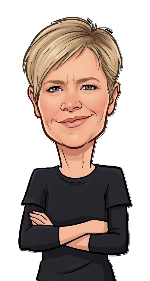 Allison Fisher caricature