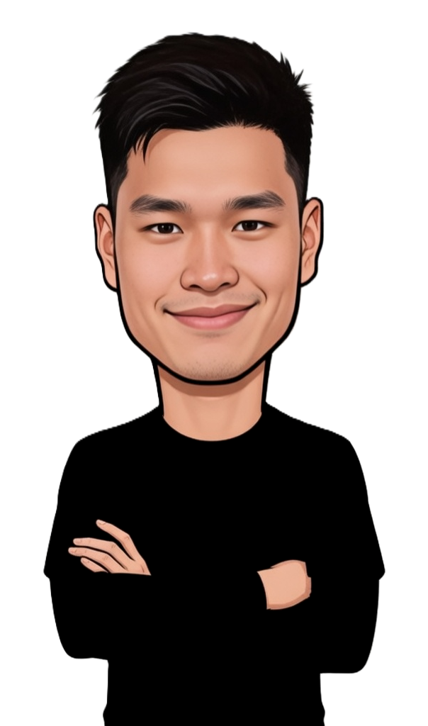 Alvin Anggito caricature