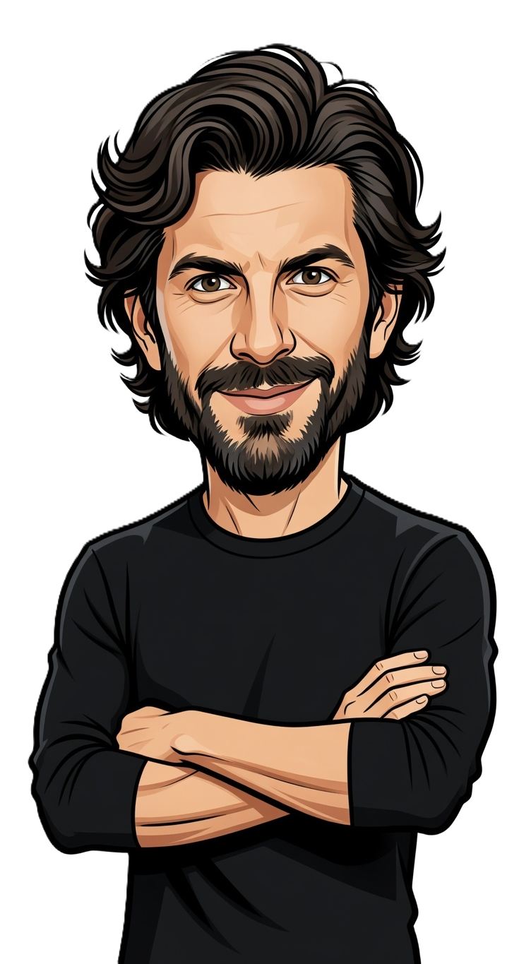 Andy Goldstein caricature