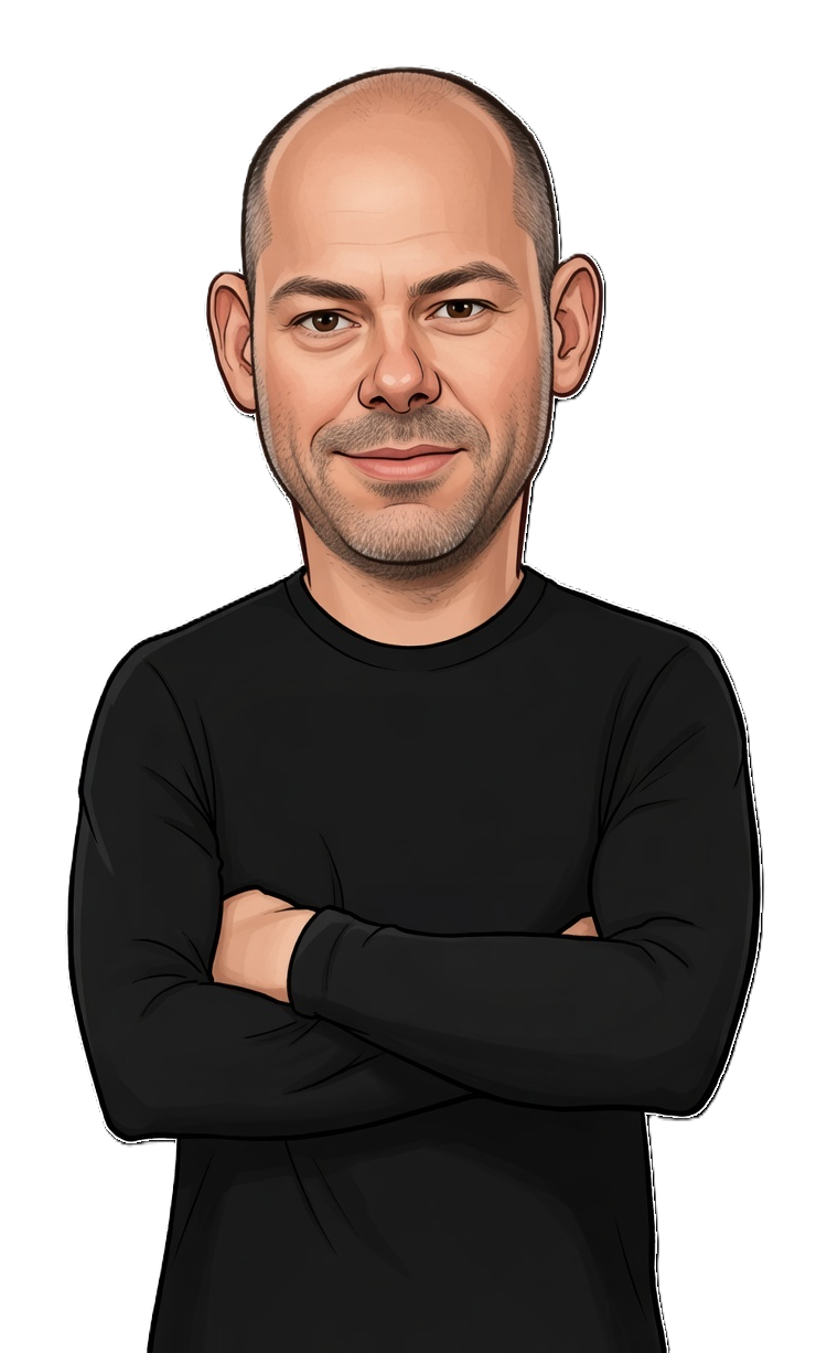 Darren Appleton caricature