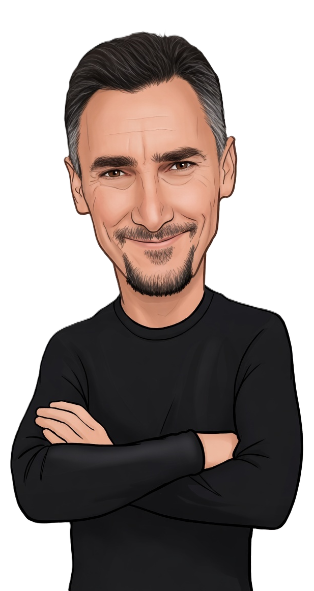 Johnny Archer caricature