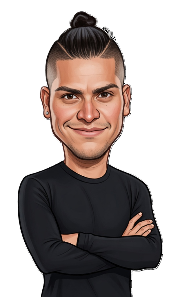 Jesus Atencio caricature