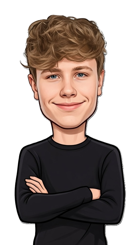 Mika Van Berkel caricature