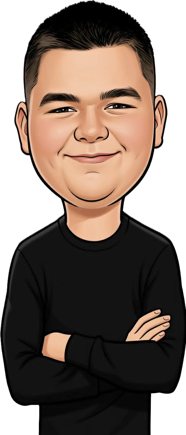 Payton Bernard caricature