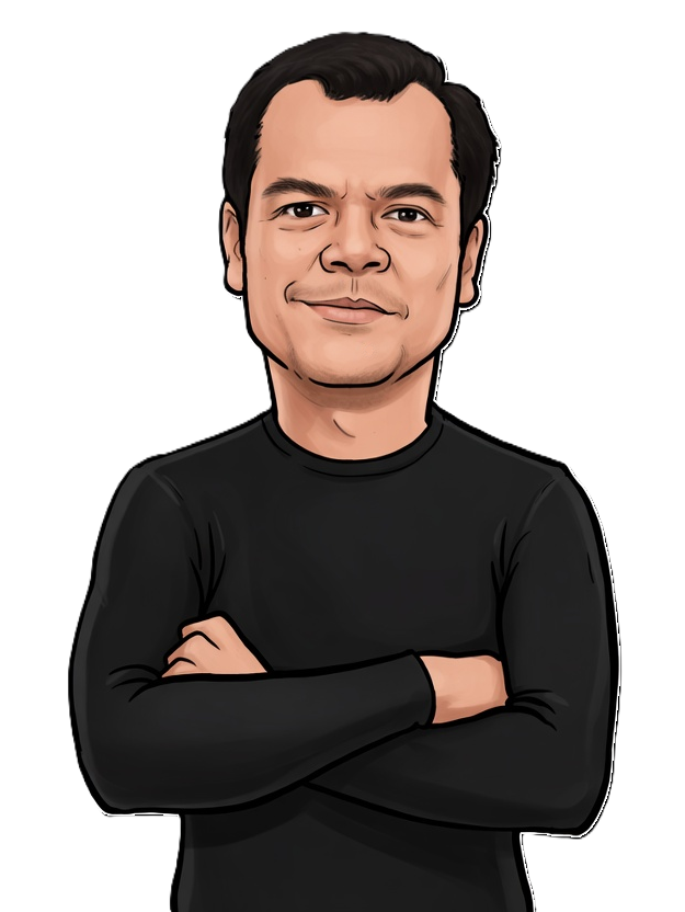 Carlo Biado caricature