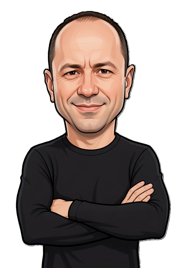 Shane Van Boening caricature