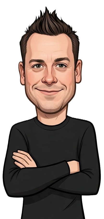 Karl Boyes caricature