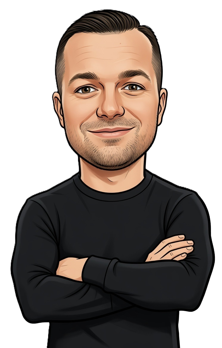 Bret Clifton caricature