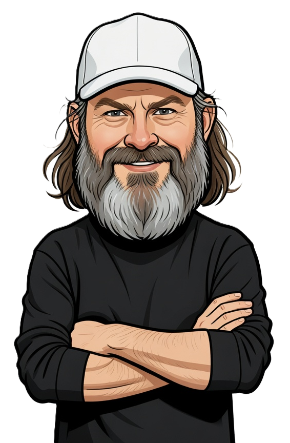 Charlie Bryant caricature