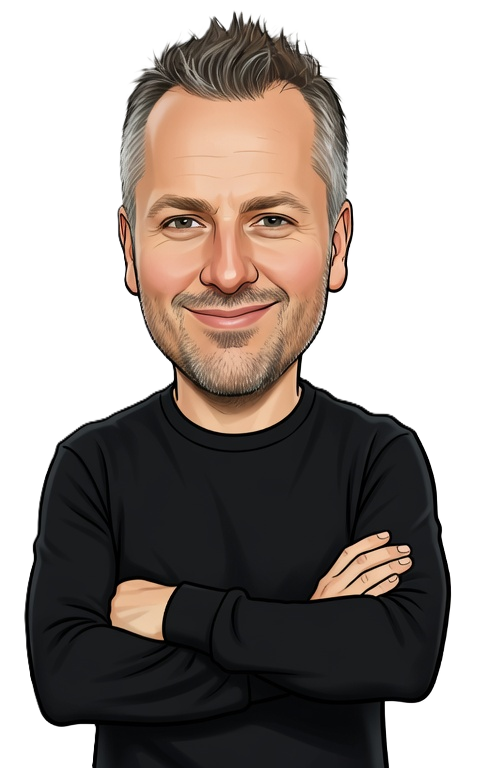 Marcus Chamat caricature