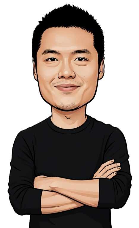 Jung Lin Chang caricature