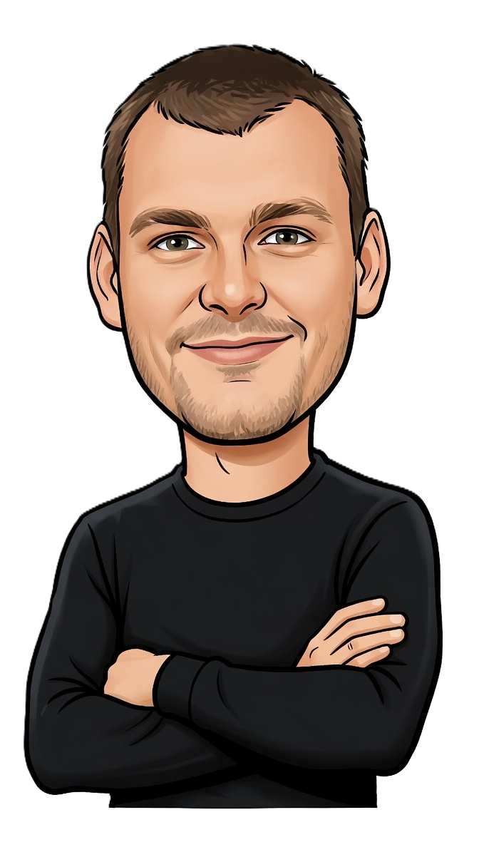 Ruslan Chinakhov caricature