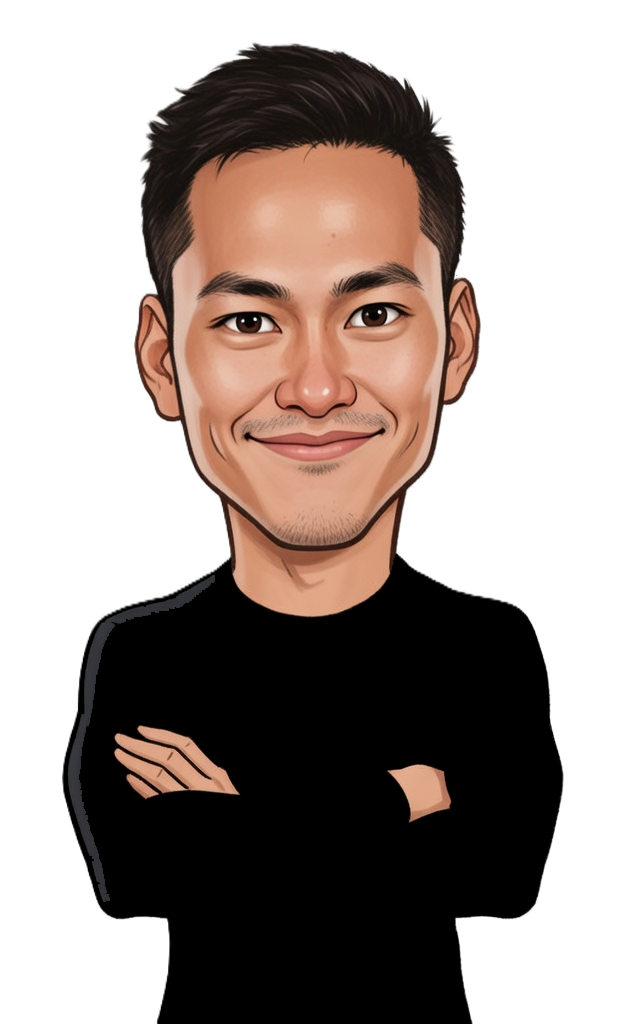 Johann Chua caricature