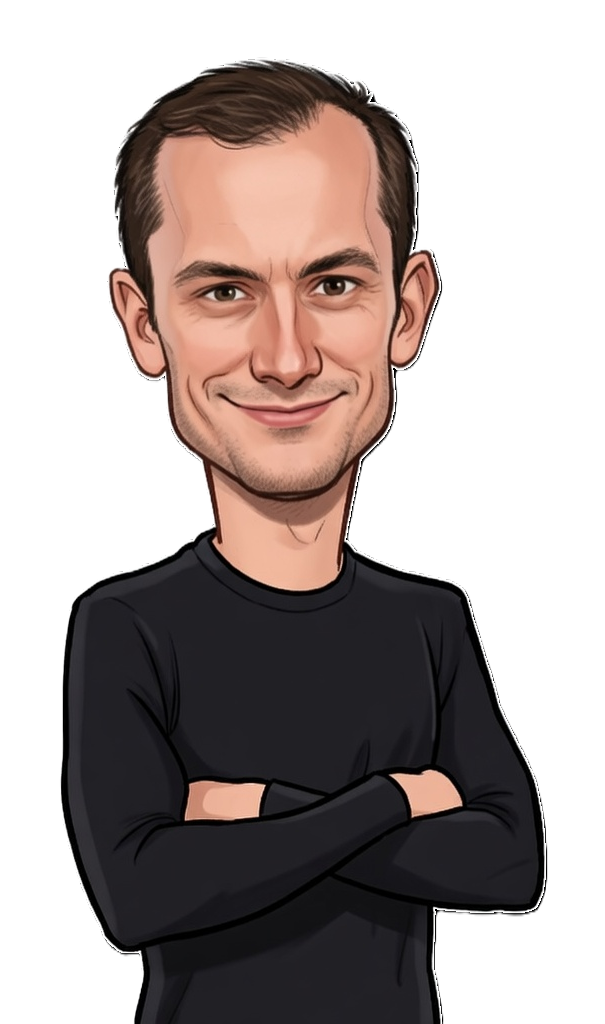 Sullivan Clark caricature