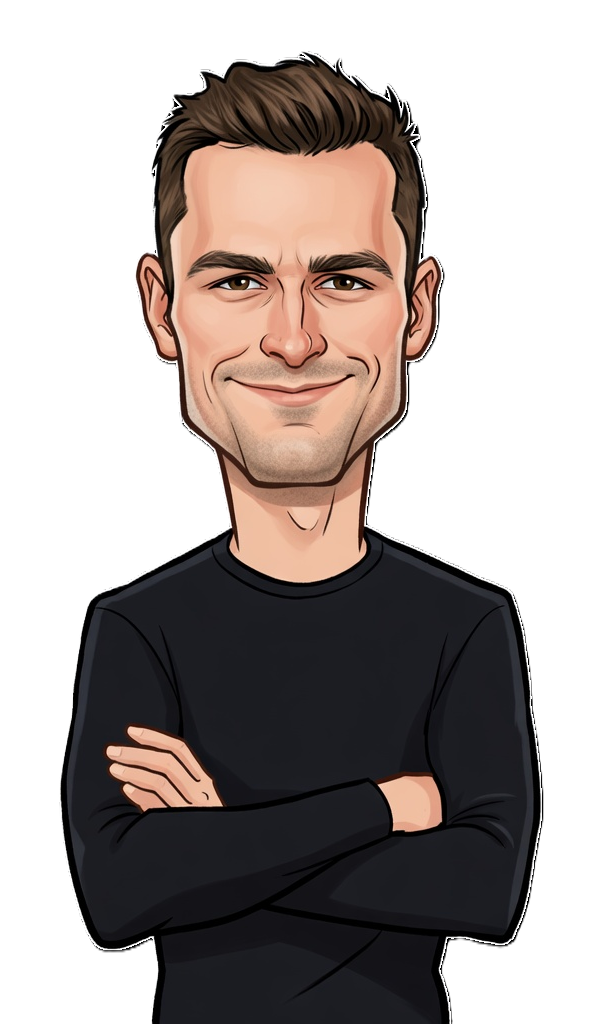 Daniel Maciol caricature