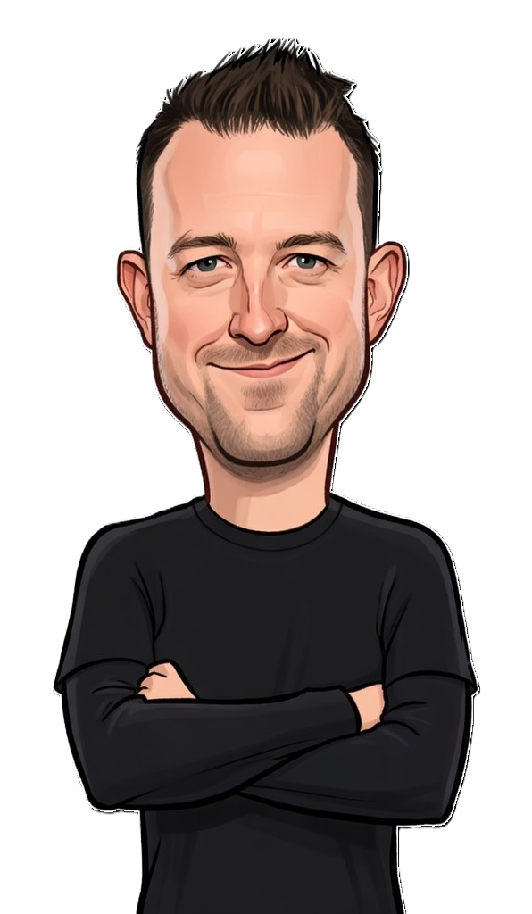 Dean Shields caricature