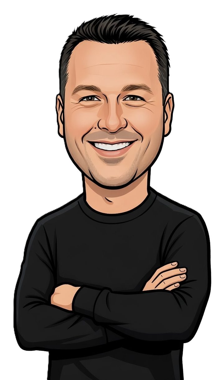 Dennis Hatch caricature