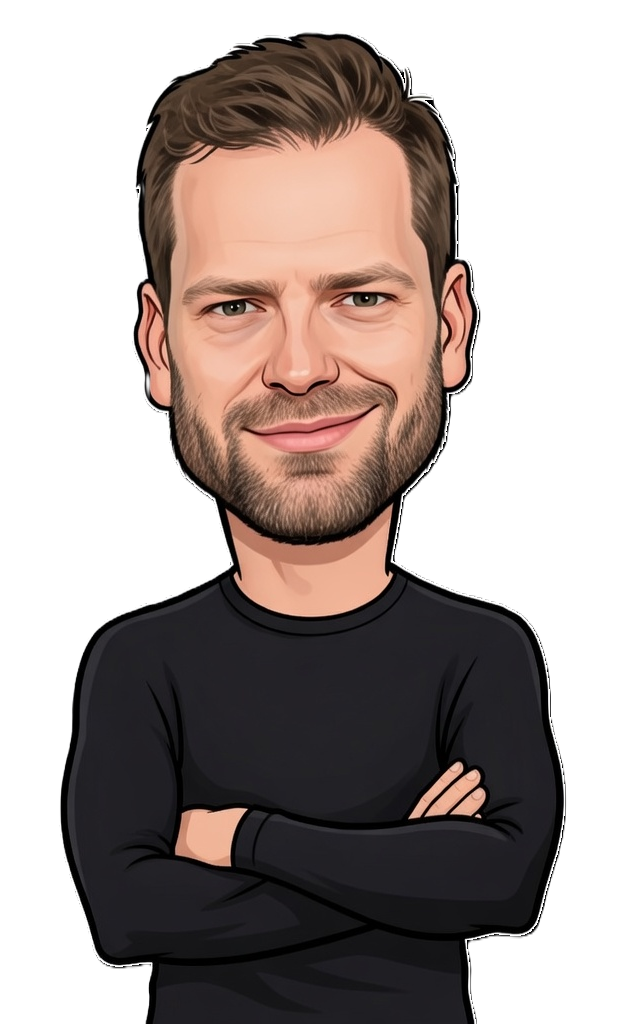 Dimitri Jungo caricature