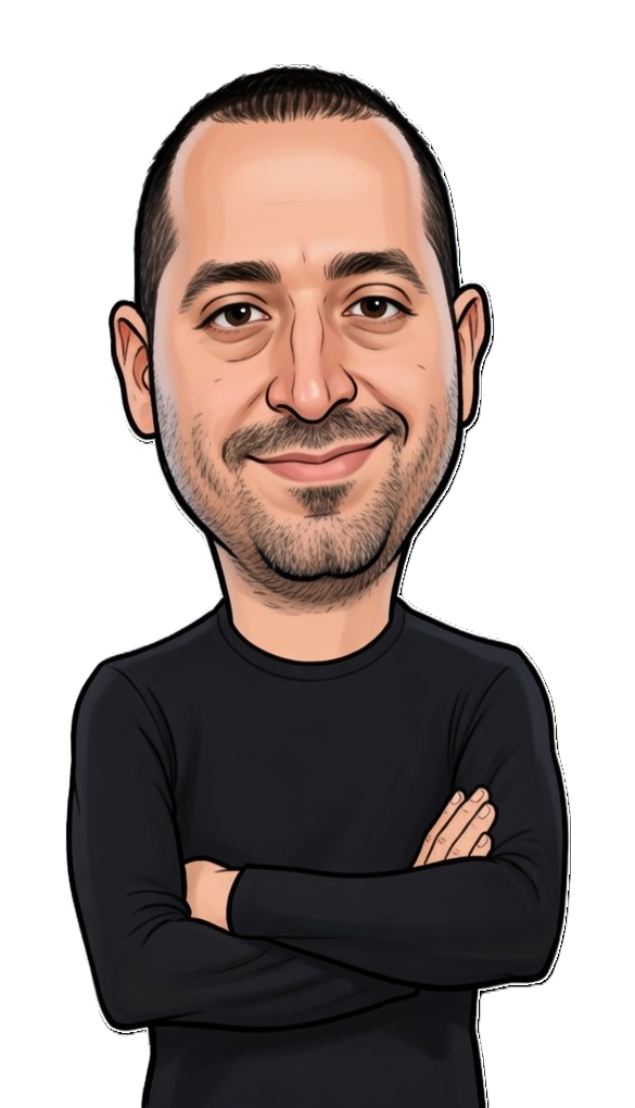 Oscar Dominguez caricature