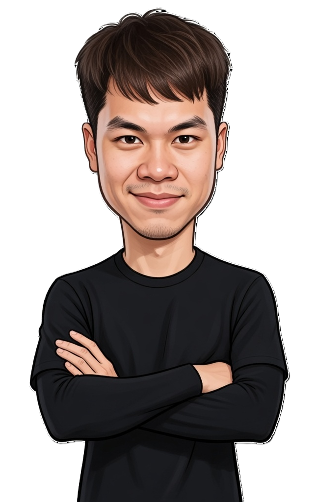 Duc Thien Luong caricature