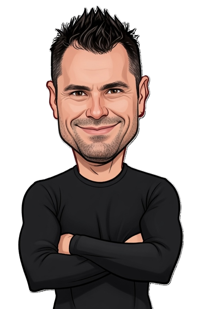 Matt Edwards caricature