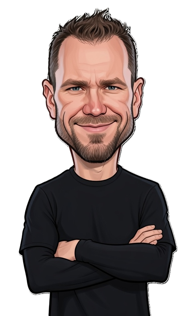 Nikos Ekonomopoulos caricature