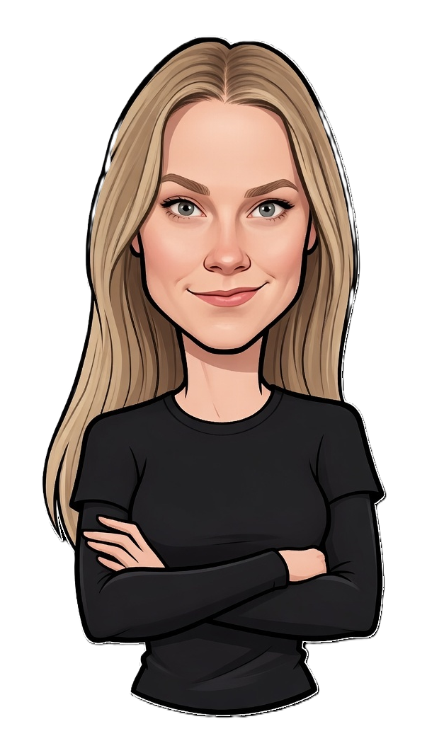 Margarita Fefilova caricature