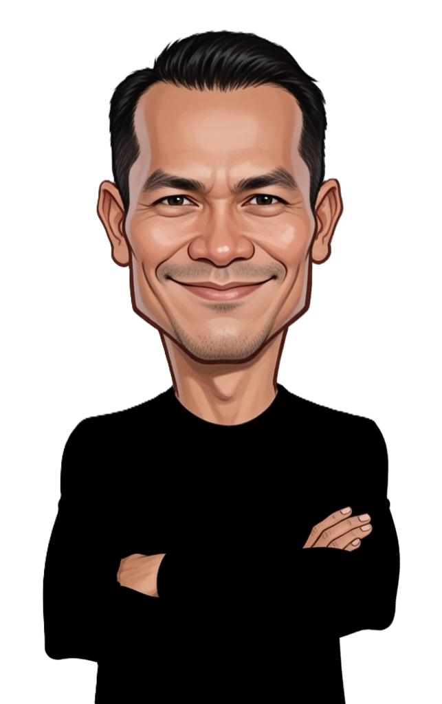 Michael Feliciano caricature