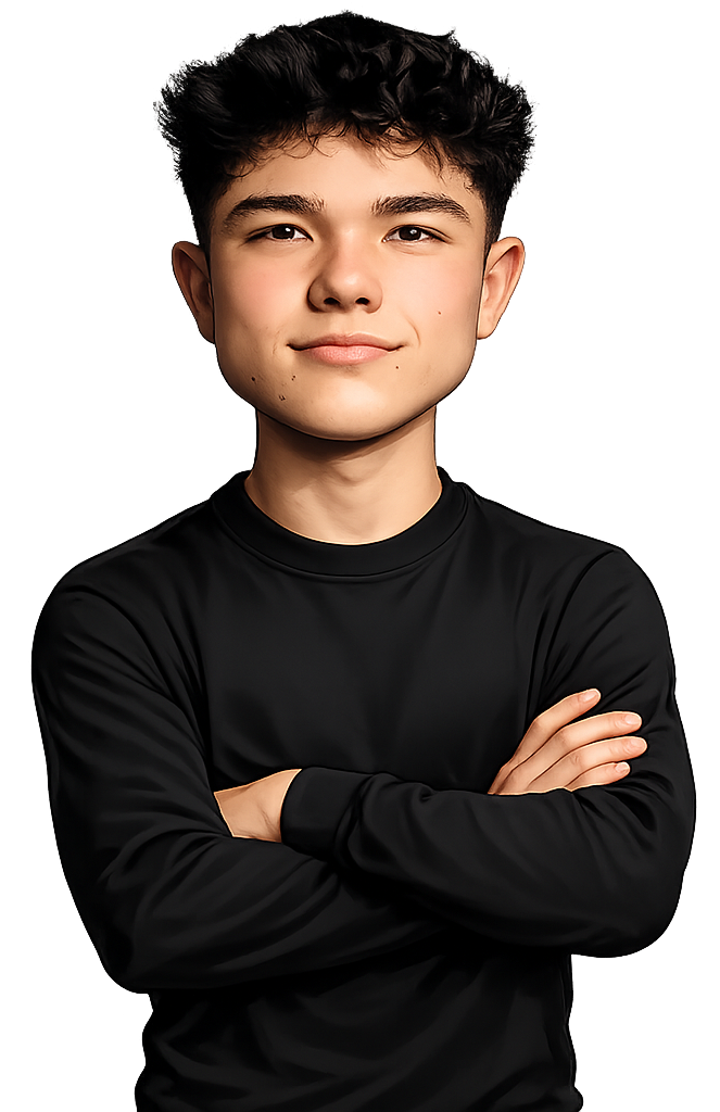 Felix Vogel caricature