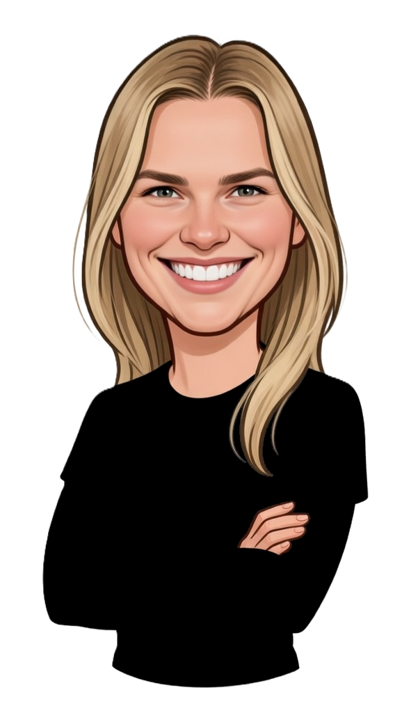 Pia Filler caricature