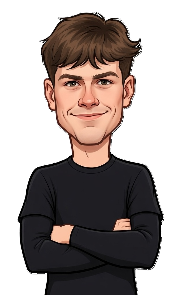 Karl Gnadeberg caricature