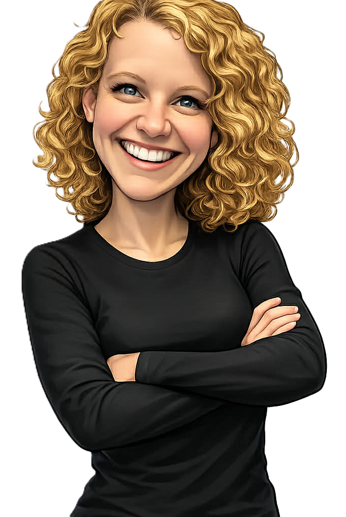 Ina Kaplan caricature