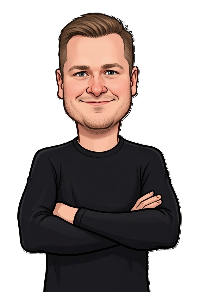 Jani Uski caricature