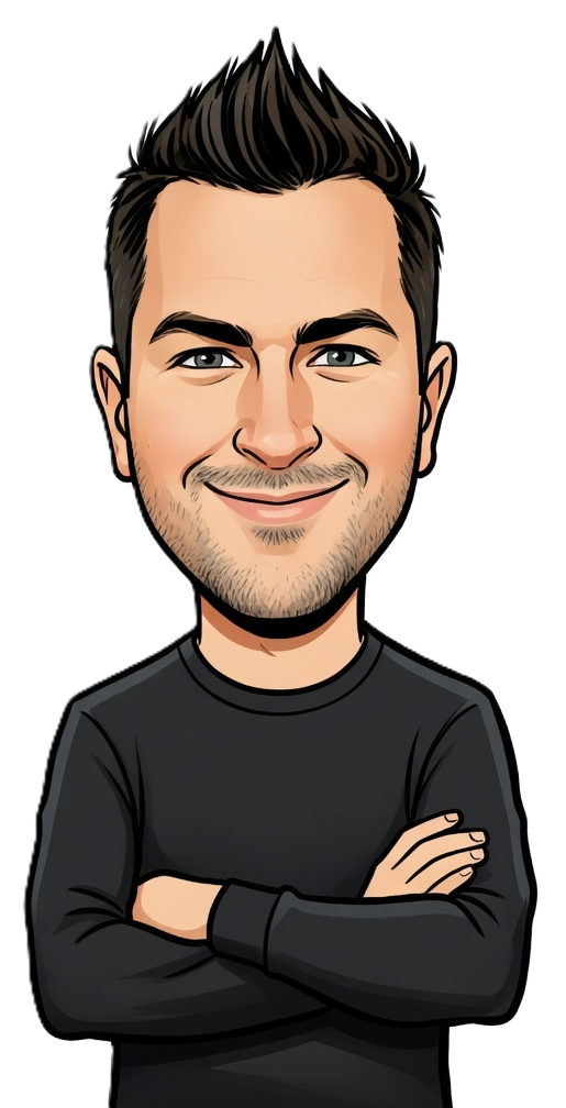 Jason Sheerman caricature