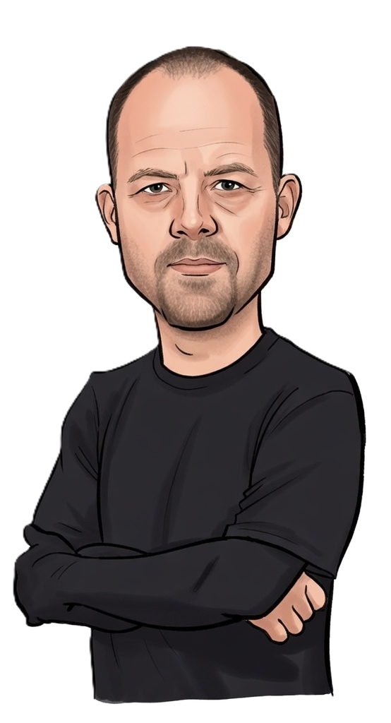 Jeremy Jones caricature