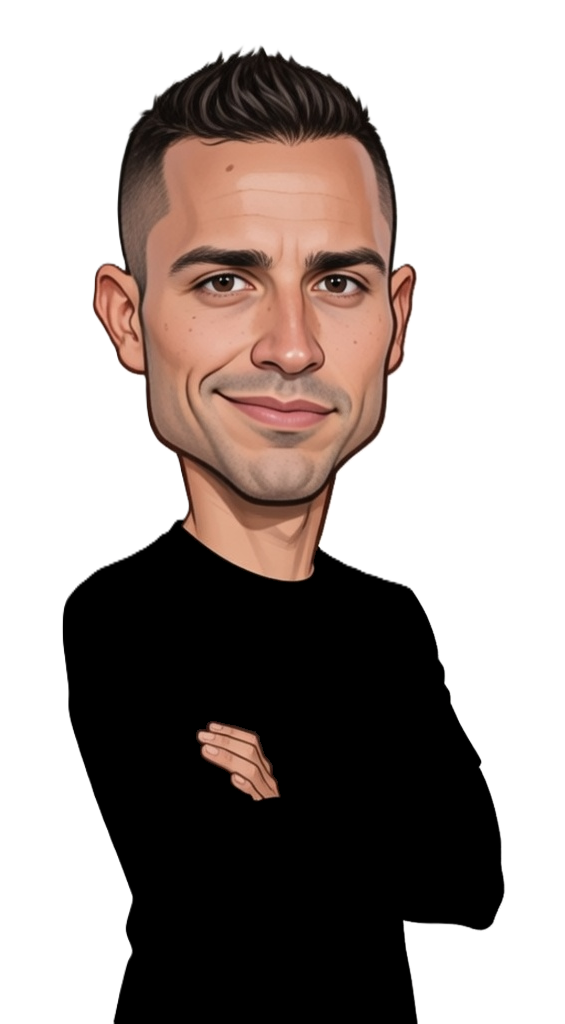 John Morra caricature