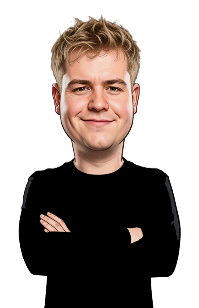 Jonas Souto caricature