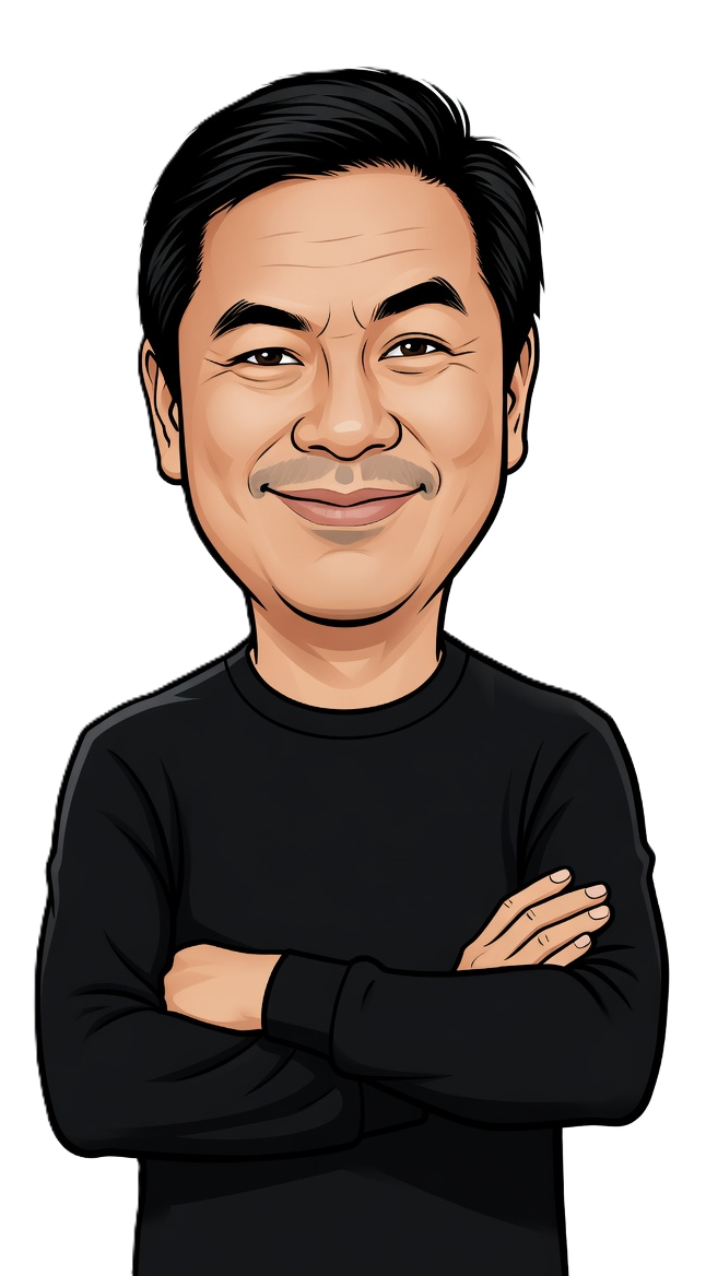 Jose Parica caricature