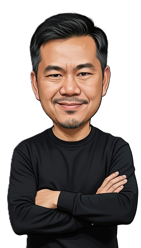 Warren Kiamco caricature