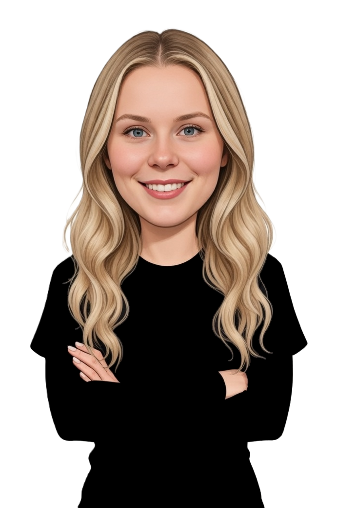 Kristina Tkach caricature