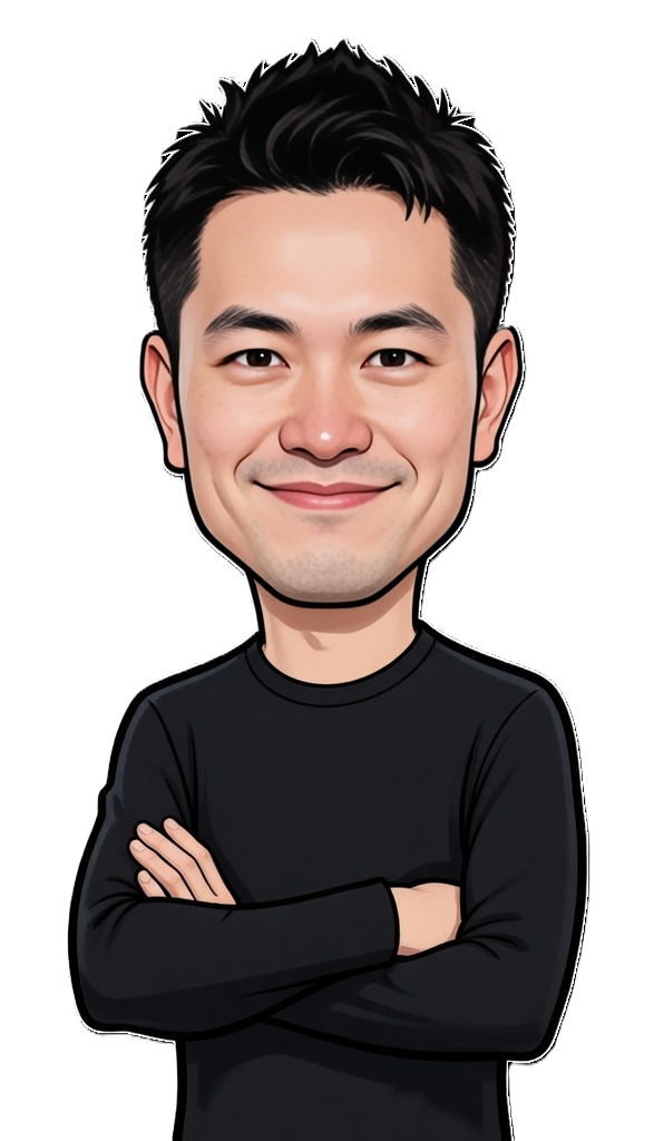 Wu Kun Lin caricature