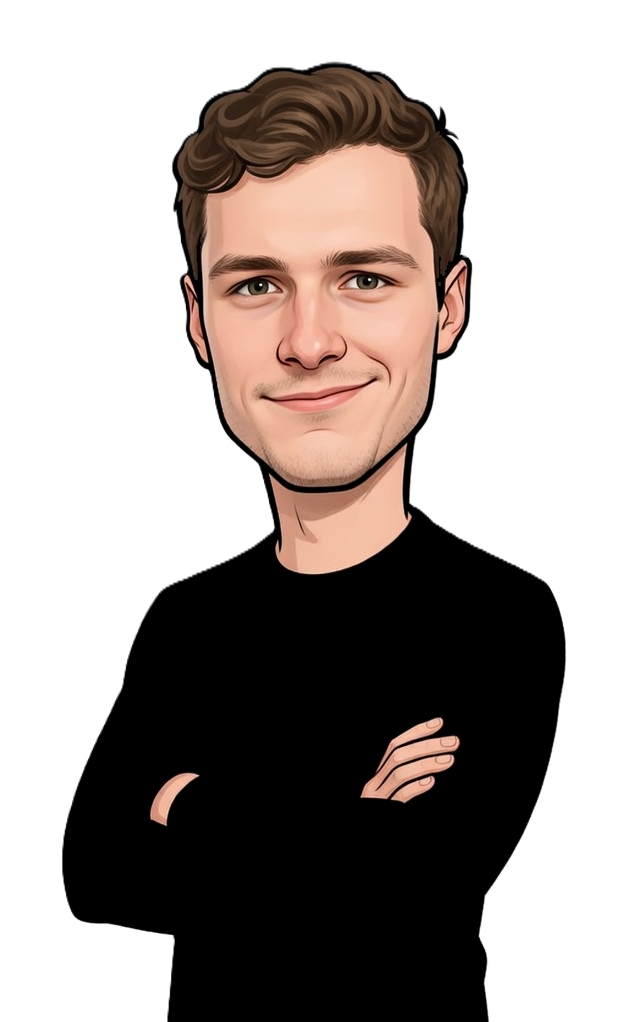 Szymon Kural caricature