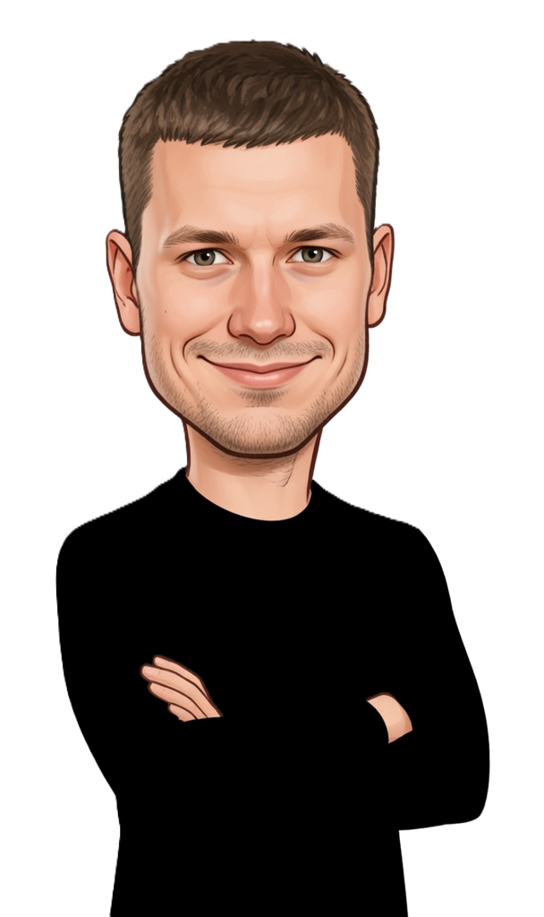 Pijus Labutis caricature