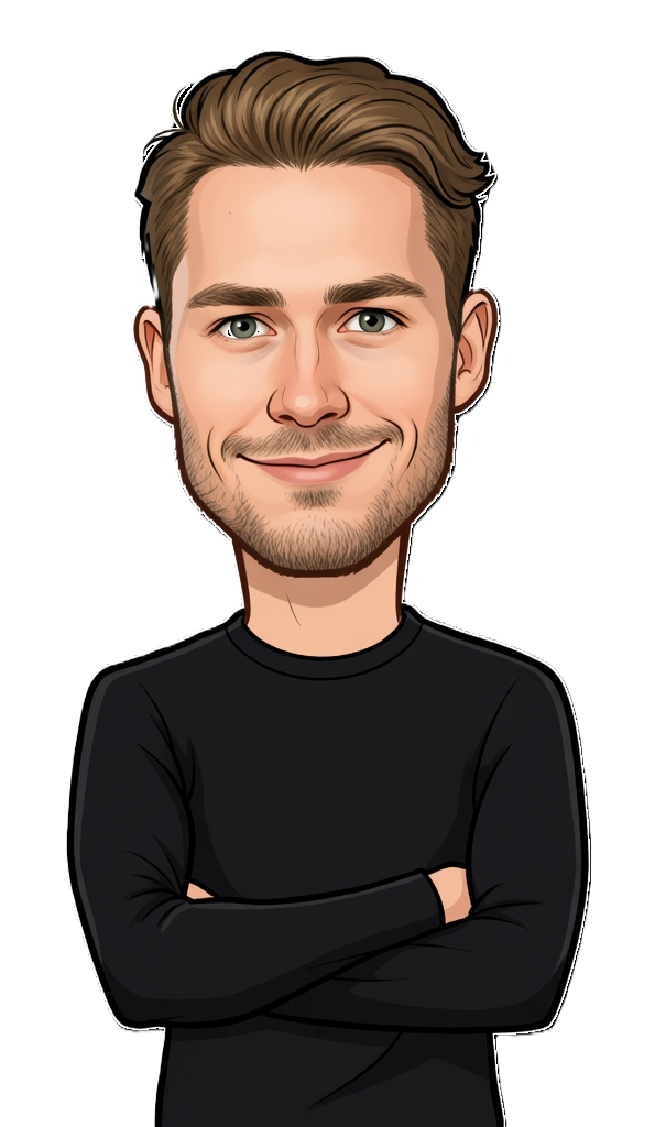 Moritz Neuhausen caricature