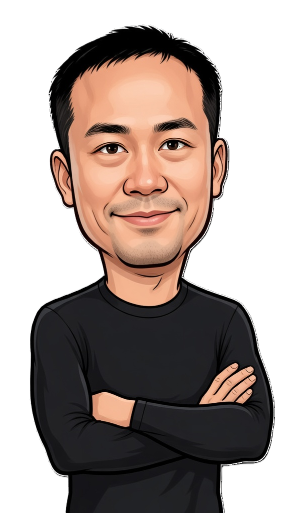 Nam Pham Phuong caricature