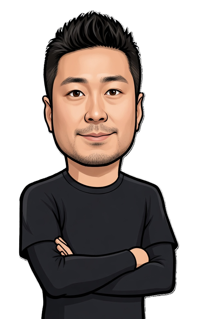 Naoyuki Oi caricature