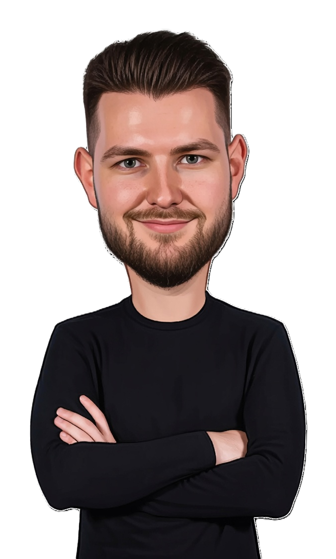 Vitaliy Patsura caricature