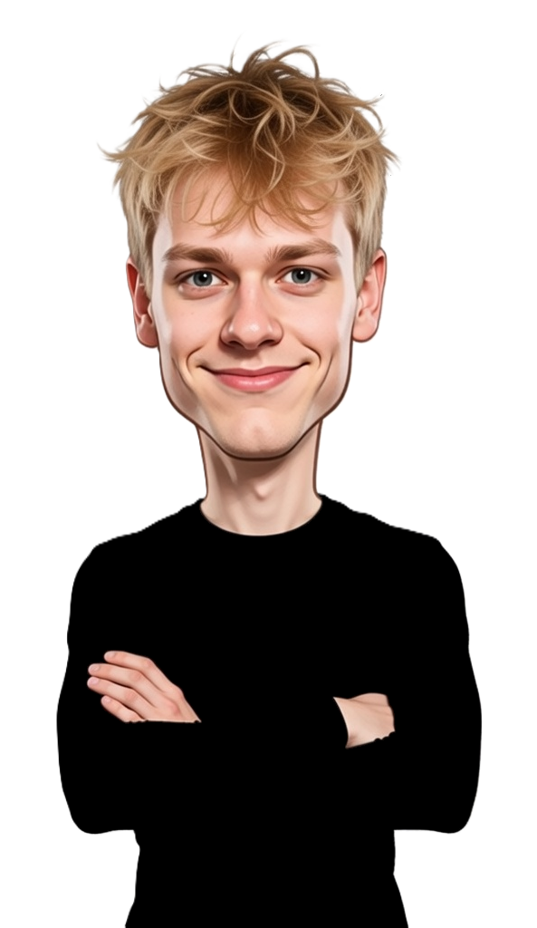 Yannick Pongers caricature