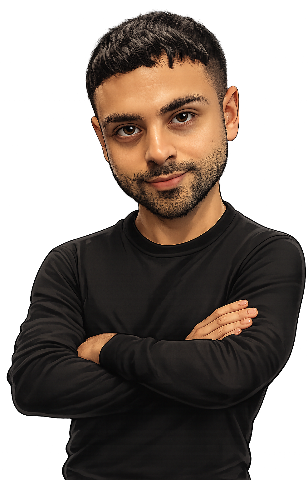 Sergio Rivas caricature